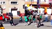 Así fue la batalla campal entre aficionados del Toluca y el León en Metepec (Video)