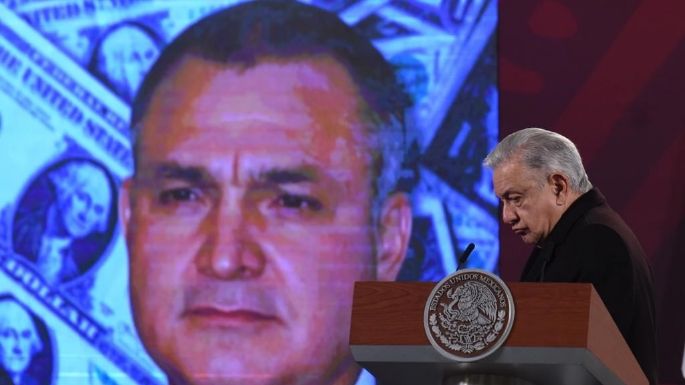 El gobierno insistirá en reclamar los bienes de García Luna: AMLO