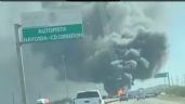 Narcobloqueos en Ciudad Obregón tras captura de Ovidio Guzmán; Aeroméxico suspende vuelos (Video)