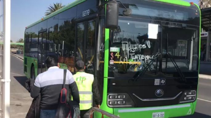 Tras choque en el Metro, autobuses de RTP ofrecen servicio de Indios Verdes a Tlatelolco