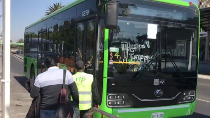 Tras choque en el Metro, autobuses de RTP ofrecen servicio de Indios Verdes a Tlatelolco