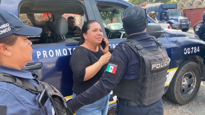 Policías de Morelos agreden a reportera por tomar fotografías de operativo