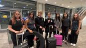 Gimnastas mexicanas regresan de Israel en vuelo de repatriación de la Sedena