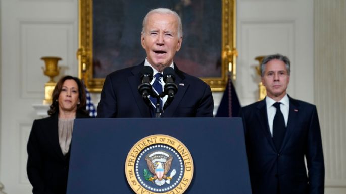 Biden reitera el apoyo de EU a Israel y ofrece ayudar con las represalias contra Hamás