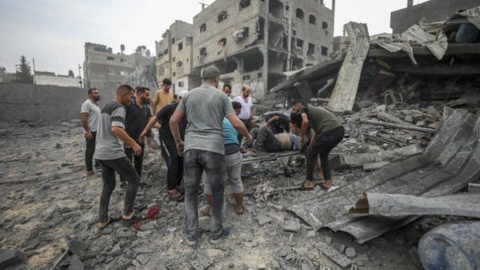 Israel afirma que ataca objetivos en la Franja de Gaza "a una escala sin precedentes"