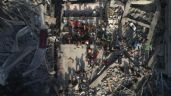 Palestinos hacen fila para comprar comida mientras Israel apunta a una operación terrestre