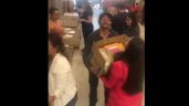 Padres y maestros “asaltan” almacén de libros de texto gratuitos en Chihuahua (Video)