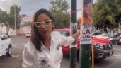 “Acá no, querida”: Diputada del PAN reclama a Clara Brugada por tapar su propaganda