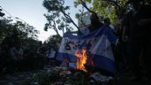 “¡Alto al genocidio!”: grupos protestan ante una amurrallada embajada de Israel en la CDMX