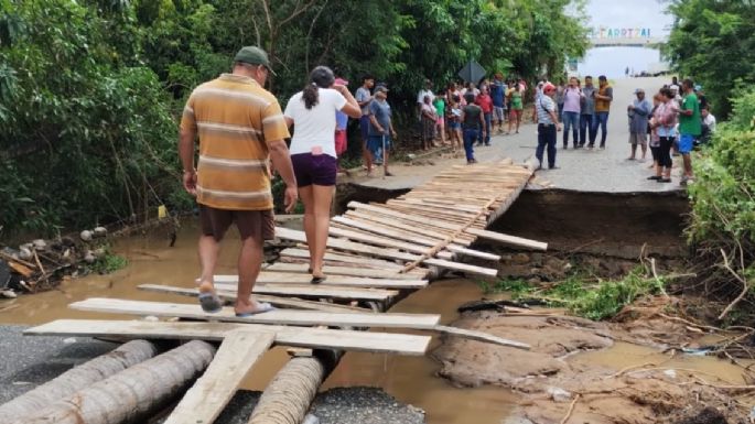 Declaran emergencia en cuatro municipios de Guerrero afectados por la tormenta Max