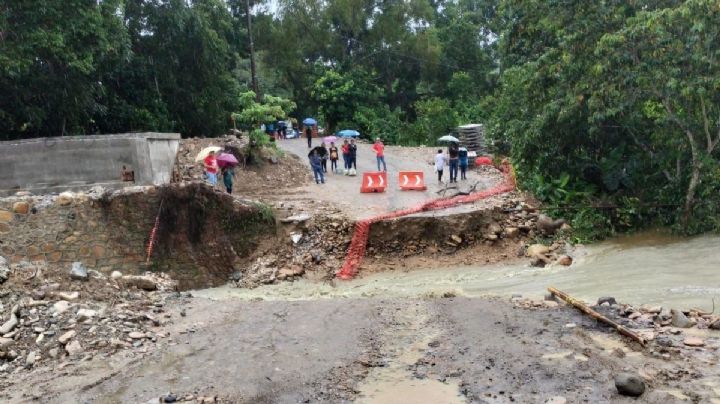 Lluvias del frente frío 6 provocan daños en 16 municipios de Veracruz