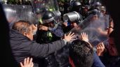Bloqueos del Sindicato del Poder Judicial en la CDMX terminan en enfrentamientos con policías