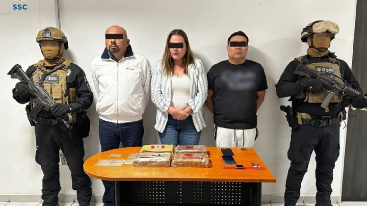 Detienen a una mujer y dos hombres que viajaban en un taxi con cuatro kilos de cocaína