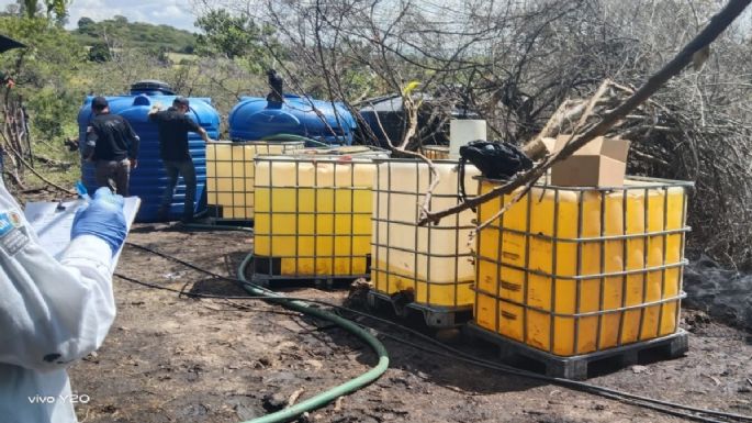 Decomisan casi 18 mil litros de combustible robado en Degollado, Jalisco