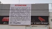 "Chapitos" se deslindan de producción y trasiego de fentanilo; colocan mantas en Sinaloa