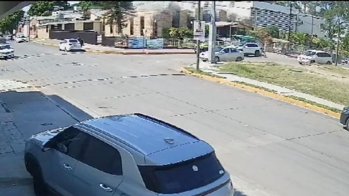 Así se derrumbó el techo de la Iglesia en Ciudad Madero (Video)