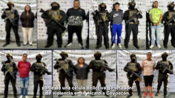 Cateos en Coyoacán dejan siete presuntos delincuentes detenidos