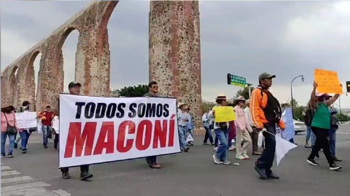Habitantes de Maconí caminan 180 kilómetros para que los escuche el gobernador de Querétaro