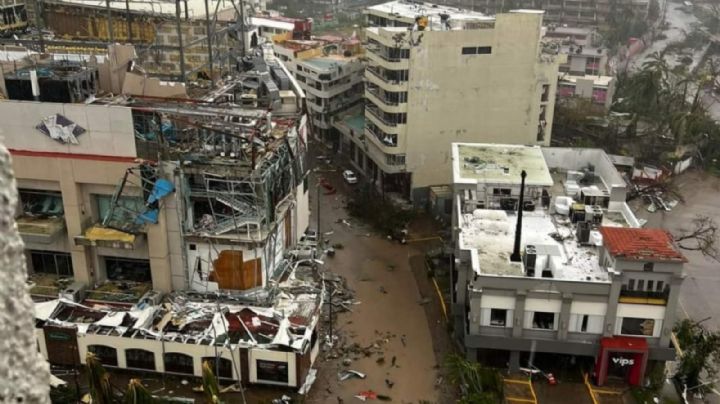Huracán “Otis” causó daños en hospitales, hoteles y centros comerciales de Acapulco (Videos)
