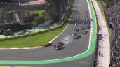 "Checo" Pérez choca en la primera vuelta y queda fuera del Gran Premio de México