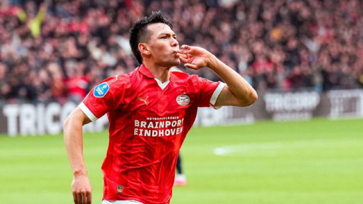 Chucky Lozano anota tres goles en la victoria 5-2 del PSV sobre el Ajax (videos)