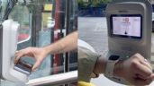 Tarjeta bancaria, celular, reloj... ya todo el Metrobús modernizó su sistema de pago