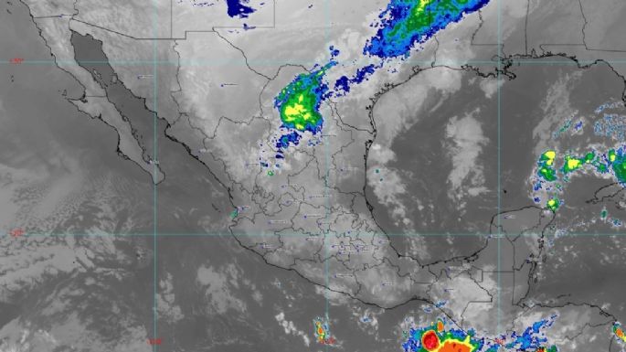 Frente frío #8 provocará lluvias torrenciales en Puebla, Tabasco y Veracruz