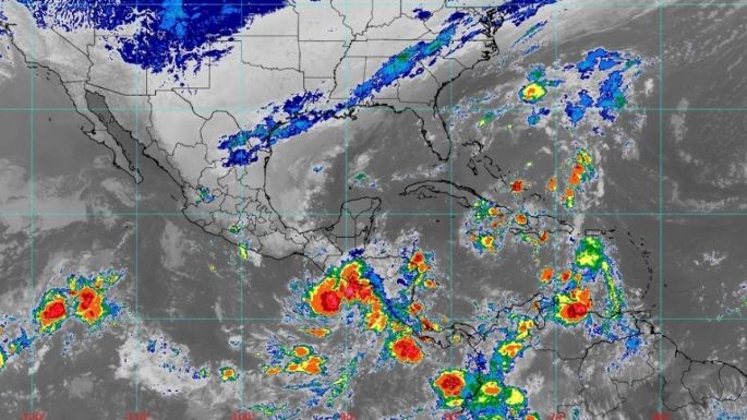 Frente frío #8 provocará lluvias intensas en ocho estados este martes