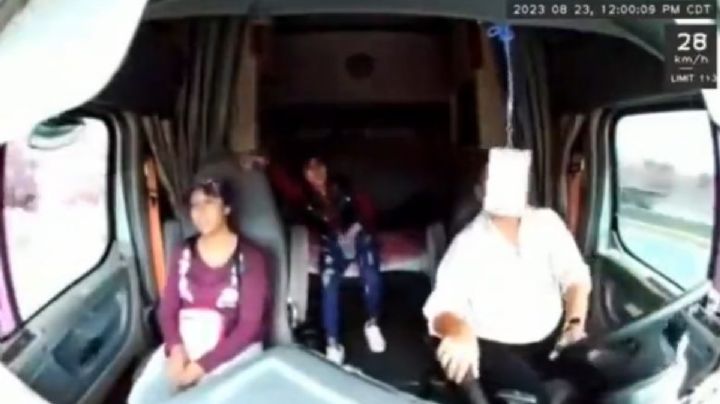 Trailero da aventón a mujeres y acaba siendo asaltado en la autopista México-Puebla (Video)