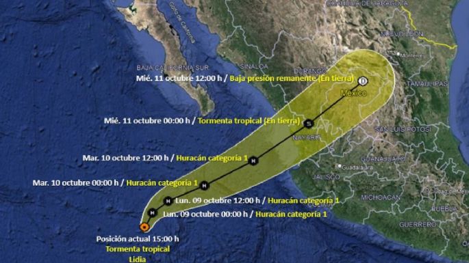 Alerta por ciclones tropicales Max y Lidia: el gobierno llama a extremar precauciones