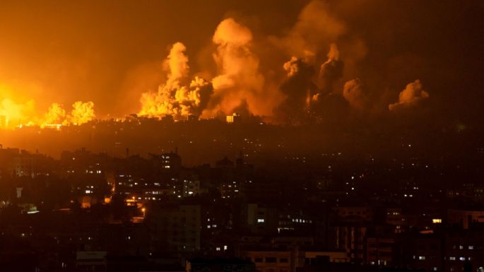 Israel realiza ataques nocturnos en Gaza para "asestar un golpe fatal a las capacidades" de Hamás