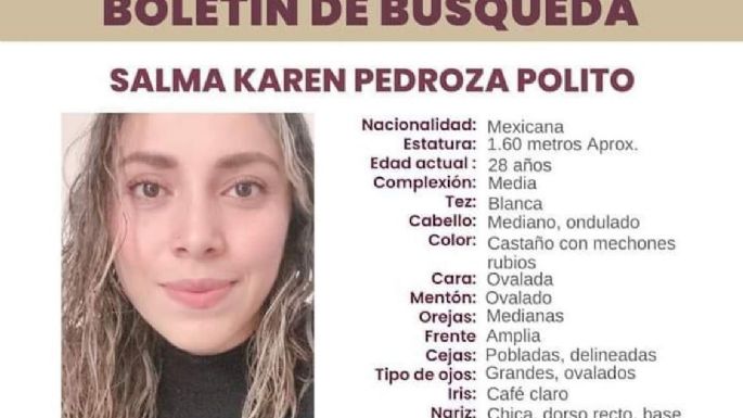 Denuncian en Puebla la desaparición de Salma Karen a unos días de dar a luz