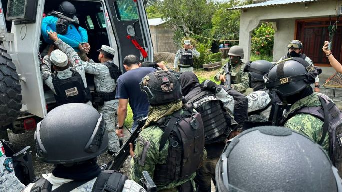 Chiapas: Desmantelan célula del crimen organizado y rescatan a ocho personas secuestradas