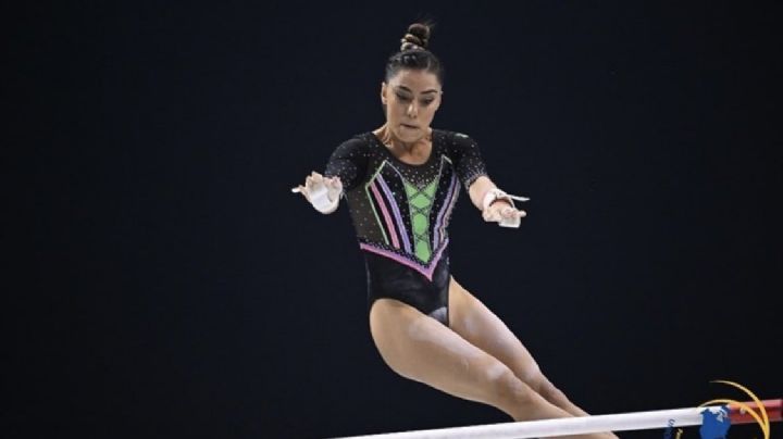 La gimnasta mexicana Ahtziri Sandoval consigue boleto para París 2024