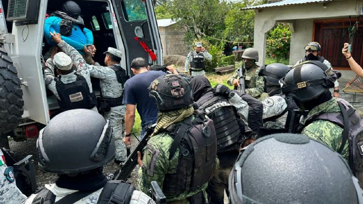 Chiapas: Desmantelan célula del crimen organizado y rescatan a ocho personas secuestradas