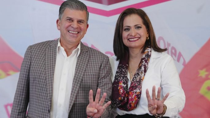 Ricardo Sheffield y Alma Alcaraz encabezan encuestas de Morena en Guanajuato