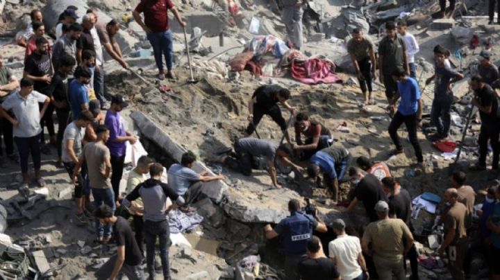 Aumentan a casi 17 mil 500 las muertes en la Franja de Gaza desde el inicio de la ofensiva israelí