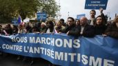 Más de 180 mil personas marchan en Francia contra el antisemitismo