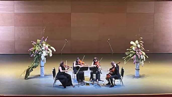 Las cuerdas deleitaron el Festival de Música de Morelia: Iwo y Karolina y el Chaos String Quartet