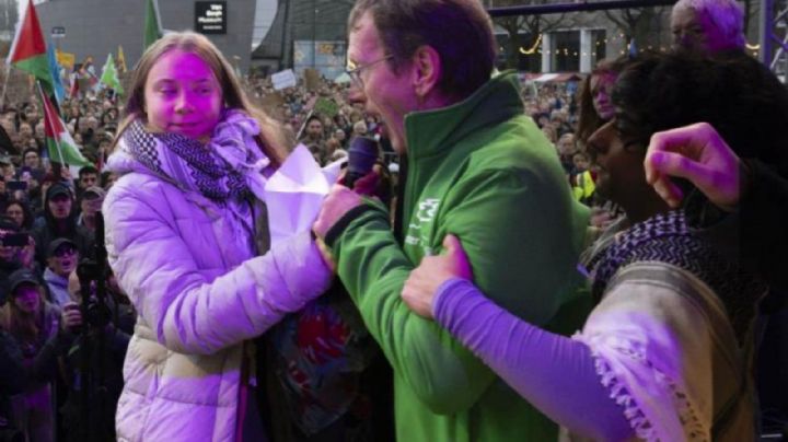 Greta Thunberg invita a mujer palestina a hablar en marcha contra cambio climático en Ámsterdam