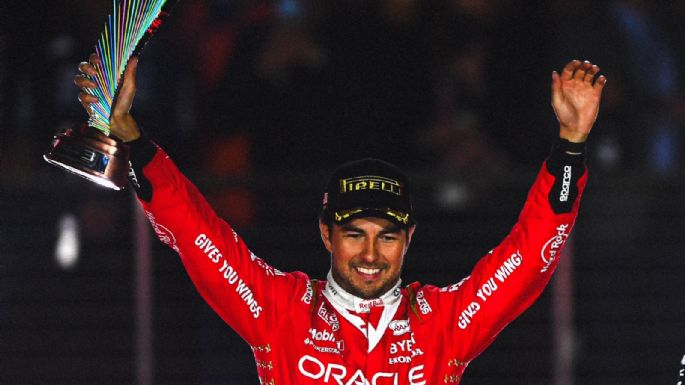 "Checo" Pérez vuelve al podio; conquista el tercer lugar del GP de Las Vegas