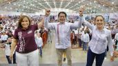 Sheinbaum arranca precampaña presidencial en Veracruz y da espaldarazo a Rocío Nahle