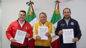 PAN, PRI y PRD registran ante el INE su coalición electoral Fuerza y Corazón X México