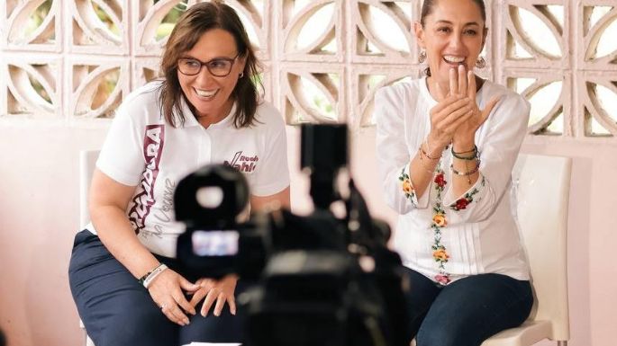 Acarrean en vehículos oficiales para un acto de Claudia Sheinbaum en Veracruz (video)