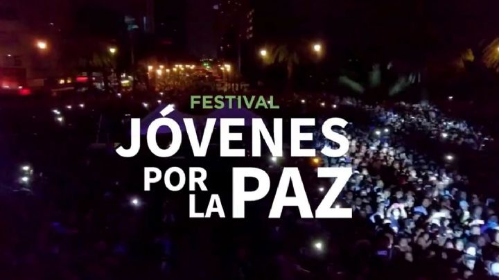 Estos son los grupos para los conciertos del festival “Jóvenes por la paz” en CDMX