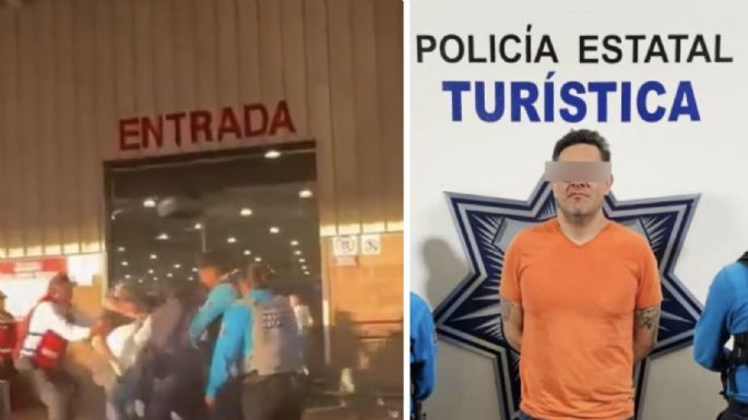 Hombres pelean a golpes en la entrada de un Costco; hay un detenido (Video)