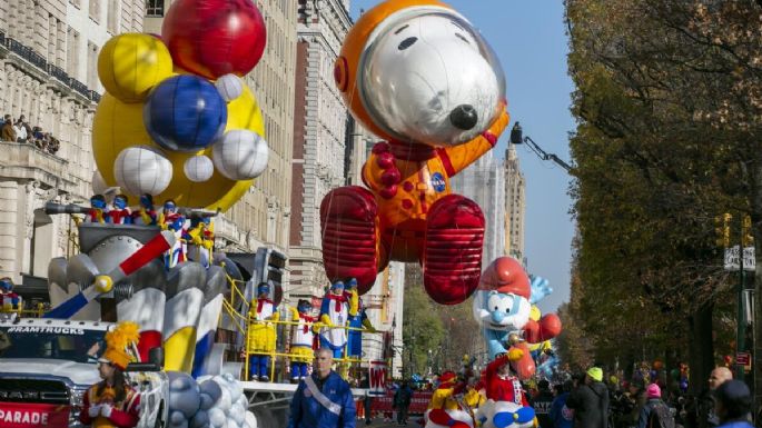 Comienza desfile de Día de Acción de Gracias en Nueva York