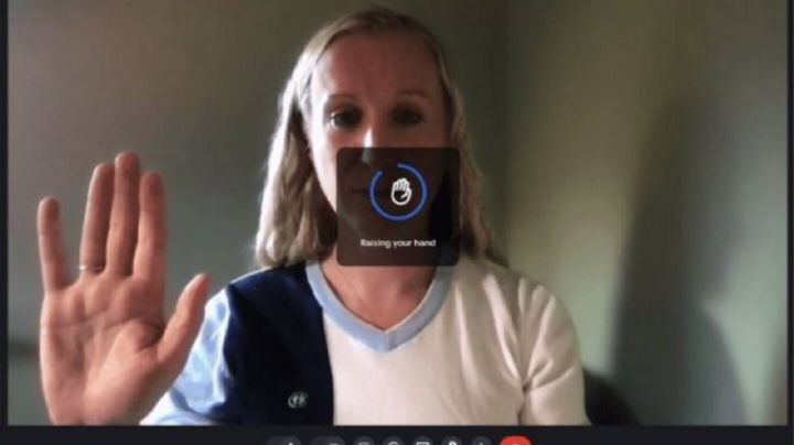 Google Meet ya detecta la mano de un usuario cuando la levanta para hablar en una videoconferencia