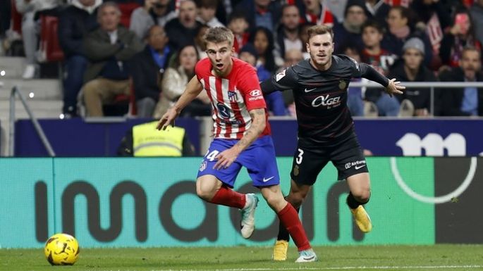 Atlético se impone 1-0 al Mallorca; llega a 18 victorias en fila en casa