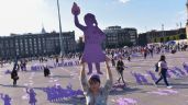 Madres de víctimas de feminicidio claman justicia en Palacio Nacional